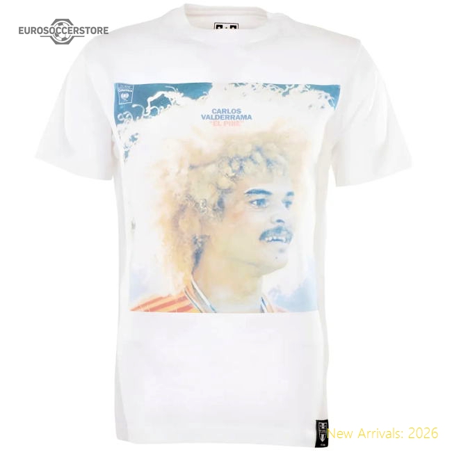 Pennarello: LPFC - Valderrama T-Shirt - White-Football Jersey Hub