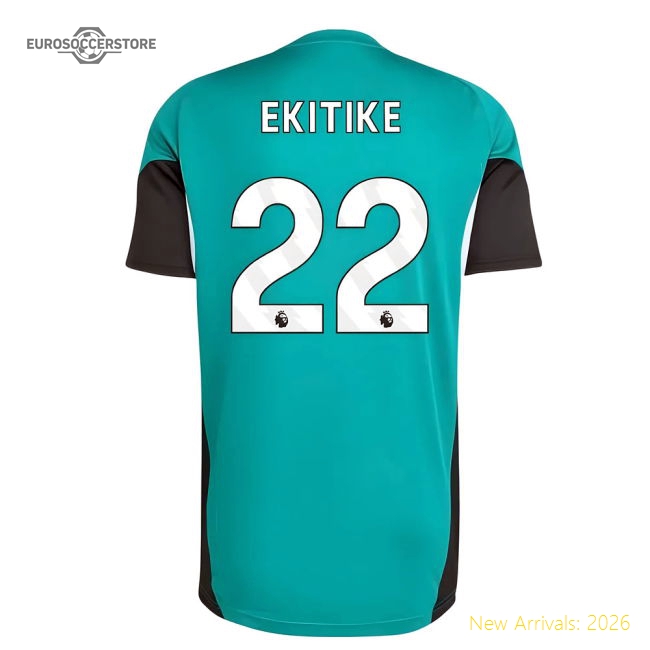 2025-2026 Liverpool EU Training Jersey (Green) (Ekitike 22)-Football Jersey Hub