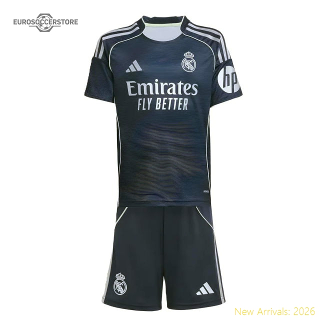 2025-2026 Real Madrid Away Youth Kit-Football Jersey Hub