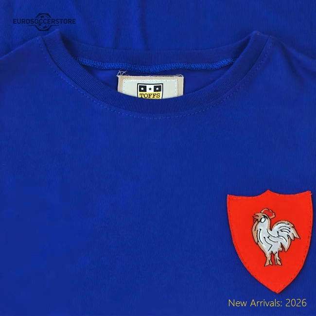 France Rugby T-Shirt - Royal-Football Jersey Hub