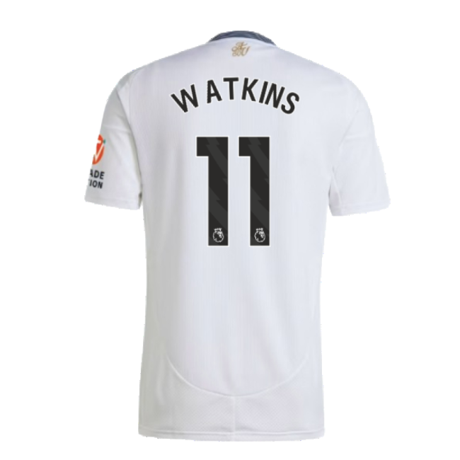 2024-2025 Aston Villa Away Shirt (Watkins 11)-Football Jersey Hub