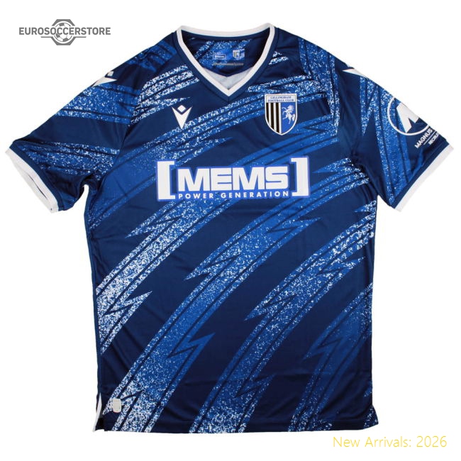 2025-2026 Gillingham Home Shirt-Football Jersey Hub