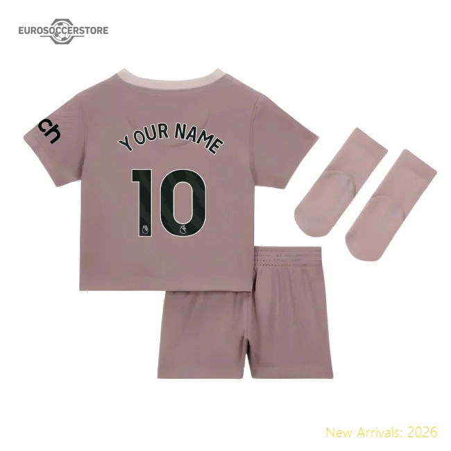 2023-2024 Tottenham Third Baby Kit (Your Name)-Football Jersey Hub