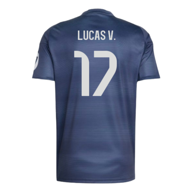 2025-2026 Real Madrid Away Shirt (Lucas V. 17)-Football Jersey Hub