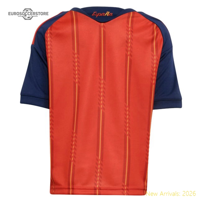 2026-2027 Spain Home Little Kids Mini Kit-Football Jersey Hub