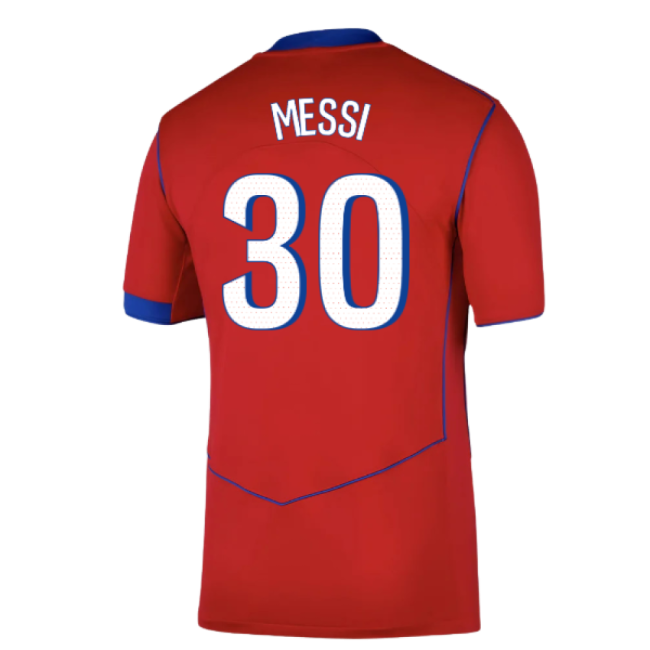 2025-2026 PSG Third Shirt (Messi 30)-Football Jersey Hub