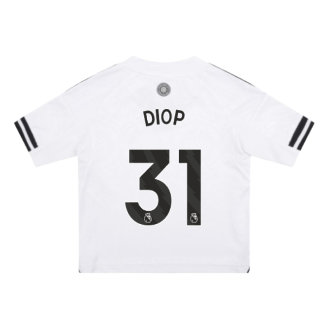 2025-2026 Fulham Home Mini Kit (Diop 31)-Football Jersey Hub