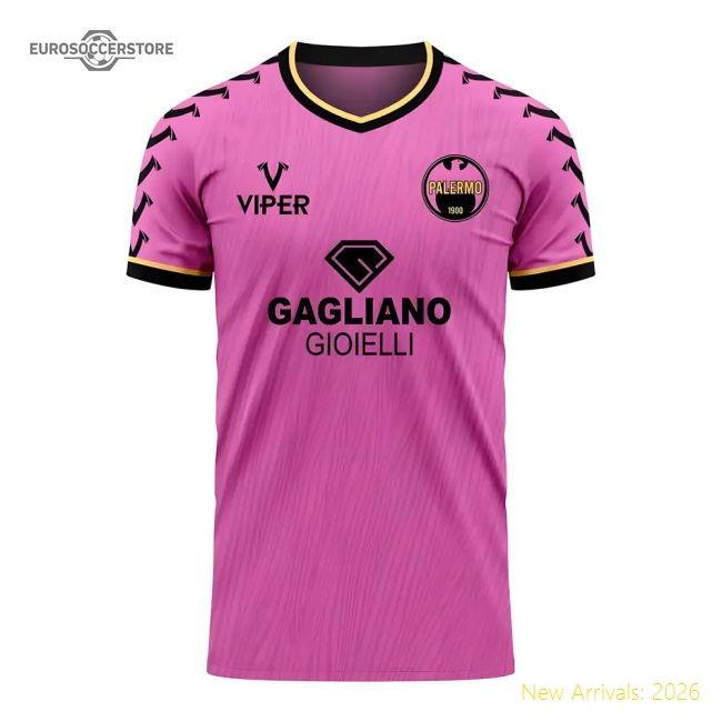 Palermo 2025-2026 Home Concept Football Kit (Viper) - Baby-Football Jersey Hub