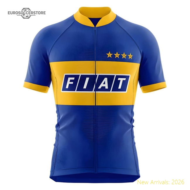 Boca Juniors 1990 Concept Cycling Jersey - Womens-Football Jersey Hub