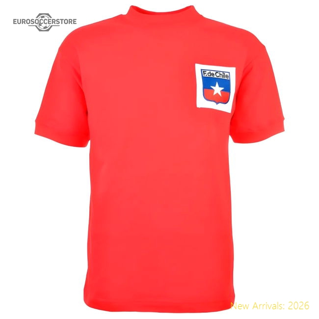 Chile Retro Football Shirt-Football Jersey Hub