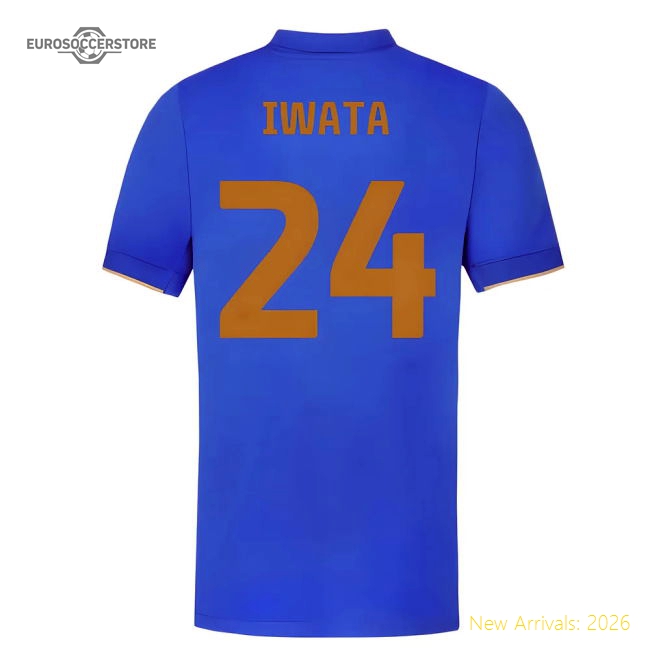 2025-2026 Birmingham City Home Shirt (Kids) (Iwata 24)-Football Jersey Hub