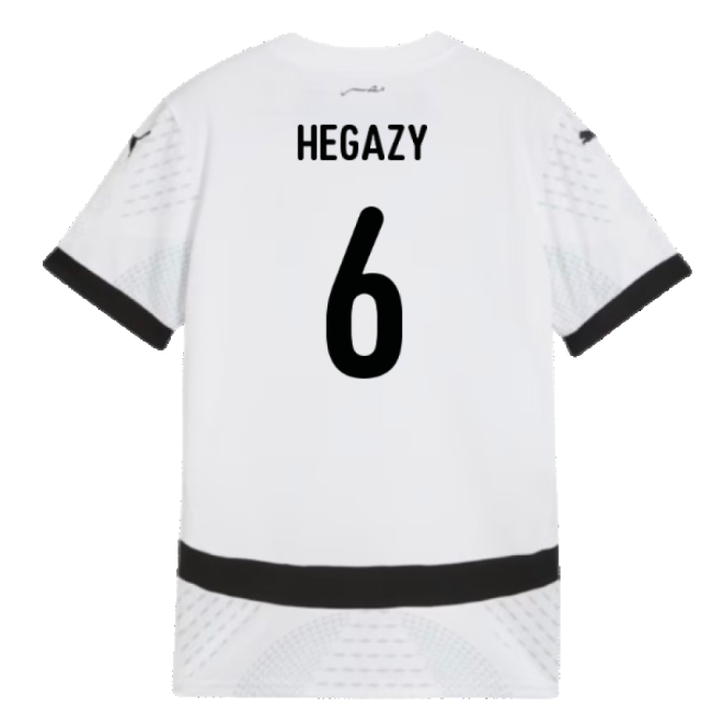 2024-2025 Egypt Away Shirt (Kids) (Hegazy 6)-Football Jersey Hub