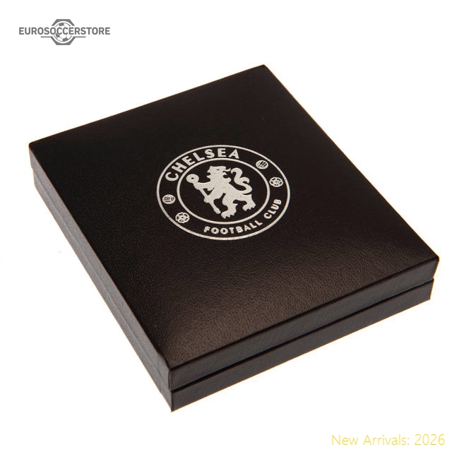 Chelsea FC Stainless Steel Heart Necklace-Football Jersey Hub