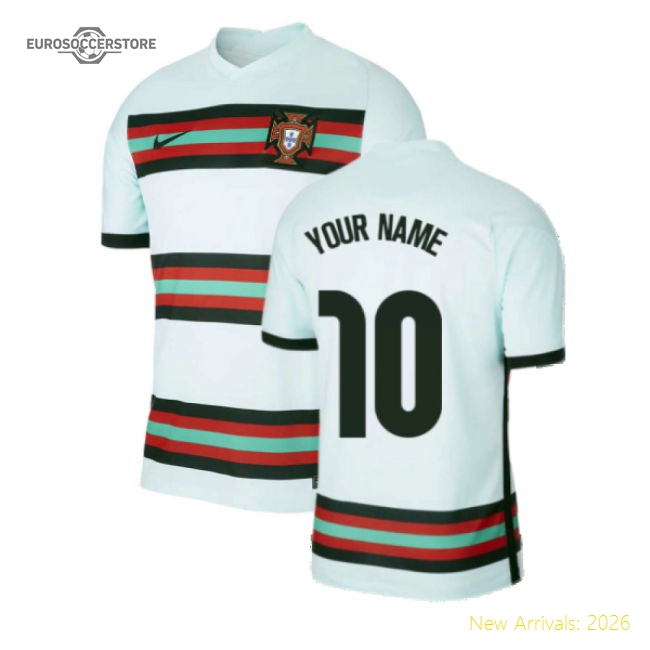 2020-2021 Portugal Away Nike Football Shirt (Your Name)-Football Jersey Hub