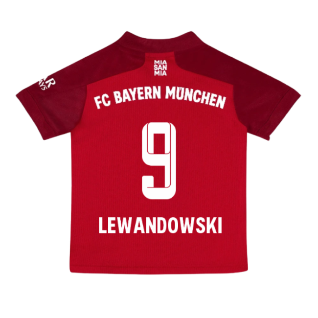 2021-2022 Bayern Munich Home Mini Kit (LEWANDOWSKI 9)-Football Jersey Hub