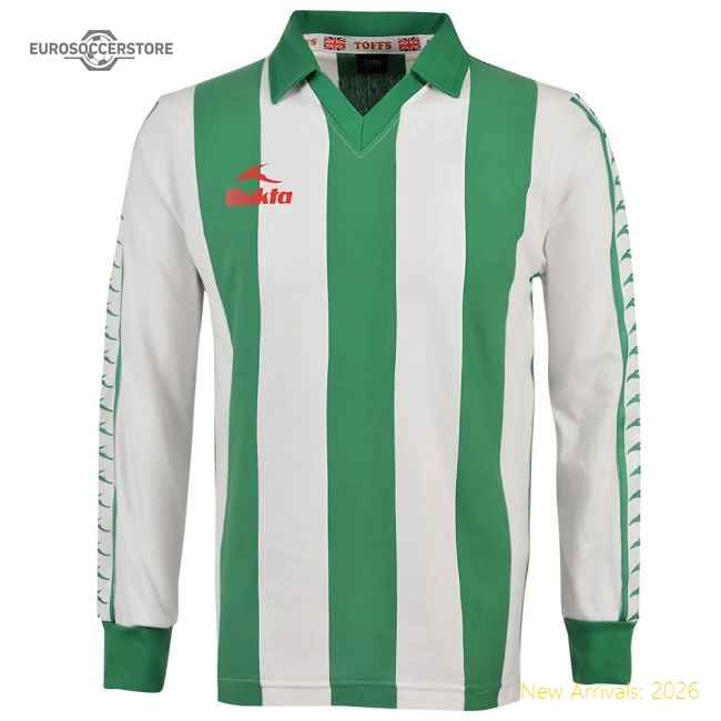Blyth Spartans 1978-1980 Home Bukta Retro Football Shirt-Football Jersey Hub