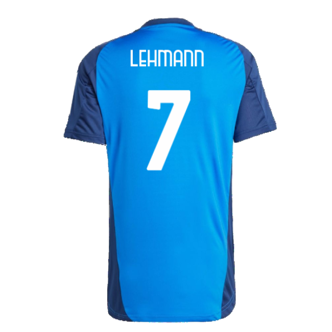 2024-2025 Juventus Training Jersey (Blue) (Lehmann 7)-Football Jersey Hub