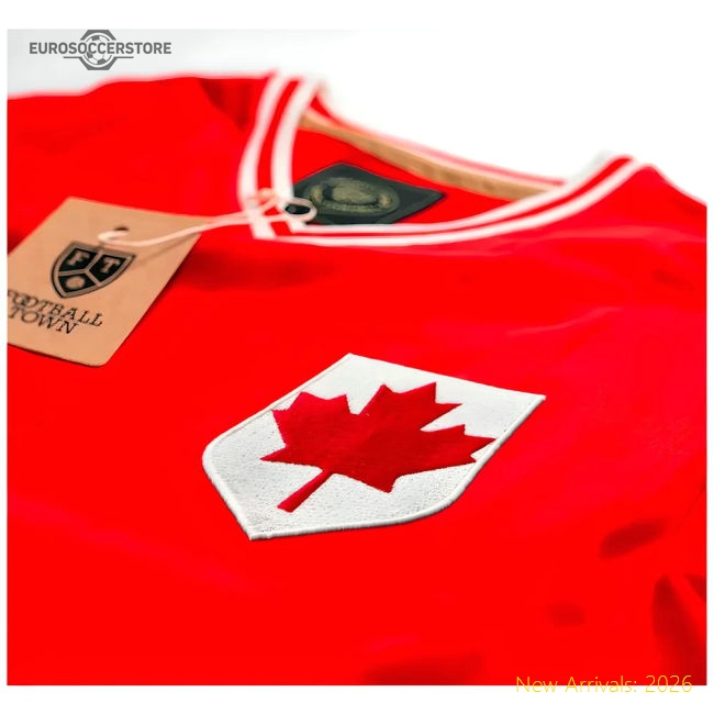 Vintage Canada Red Leaf Shirt-Football Jersey Hub
