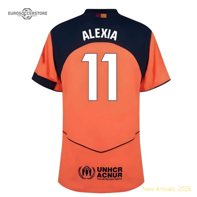 2025-2026 Barcelona Authentic Third Shirt (Alexia 11)-Football Jersey Hub