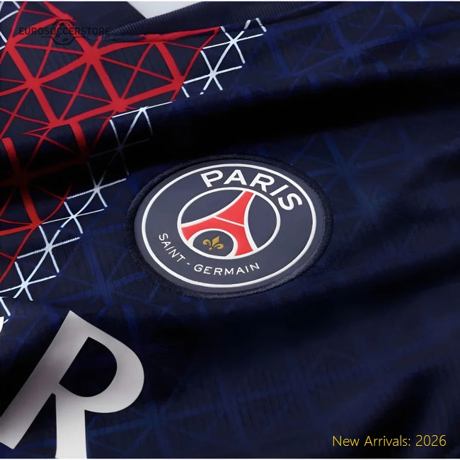 2025-2026 PSG Paris Saint Germain Home Shirt (Mbappe 7)-Football Jersey Hub