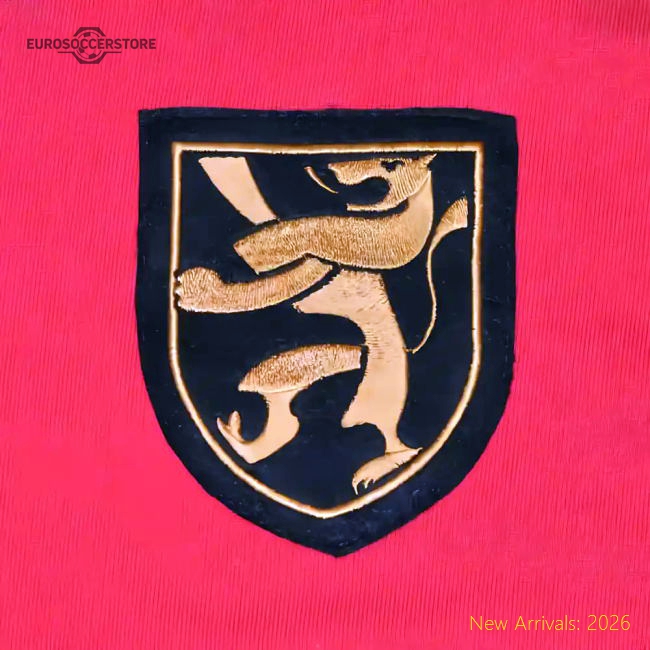 Belgium 1960s Retro Football Shirt-Football Jersey Hub