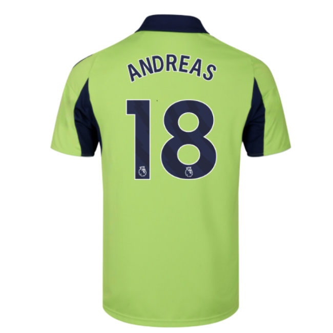 2025-2026 Fulham Away Shirt (Andreas 18)-Football Jersey Hub