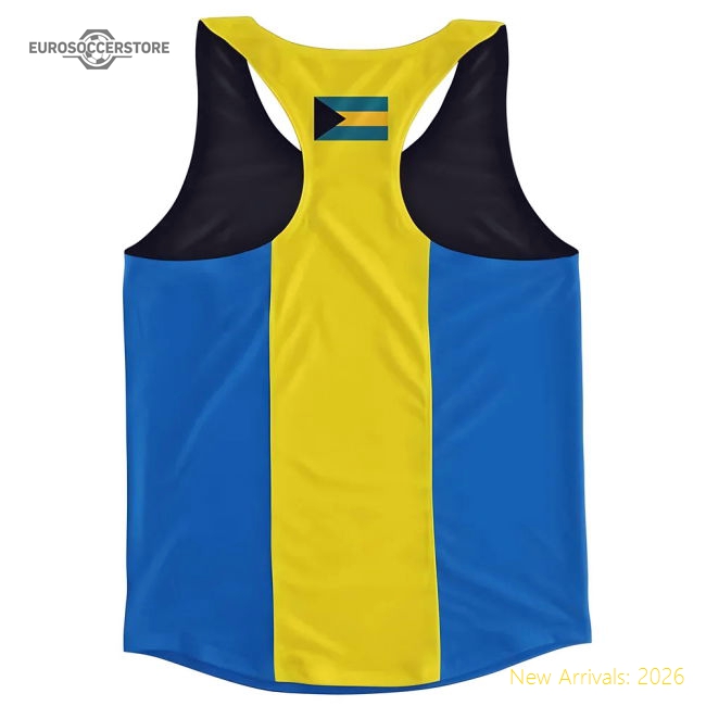 Bahamas Flag Running Vest-Football Jersey Hub