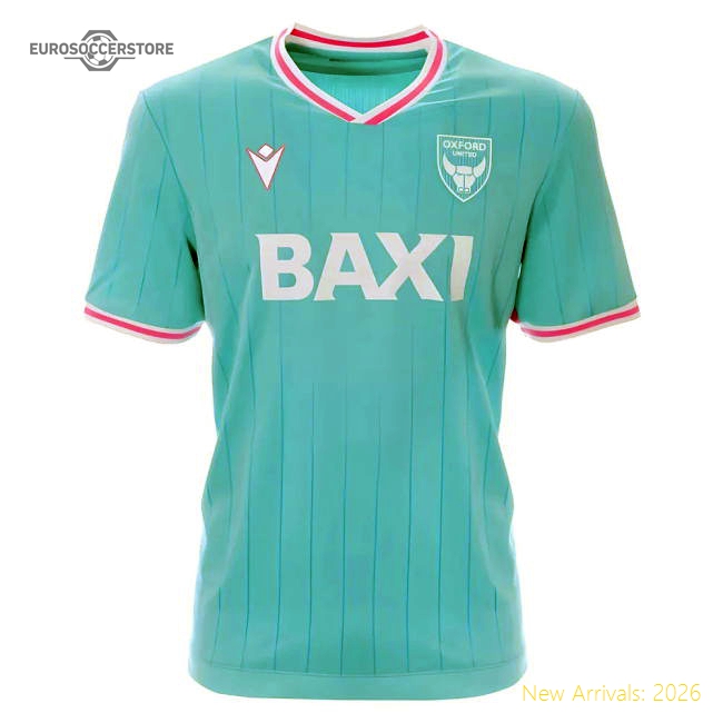 2025-2026 Oxford United Third Shirt-Football Jersey Hub