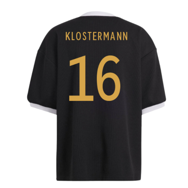 2022-2023 Germany Icon 34 Jersey (Black) (Klostermann 16)-Football Jersey Hub