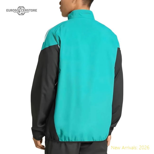 2025-2026 Liverpool EU Presentation Jacket (Sea Green)-Football Jersey Hub