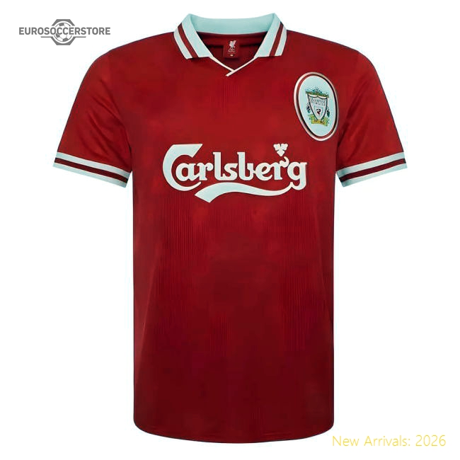 1996-1998 Liverpool Home Shirt-Football Jersey Hub