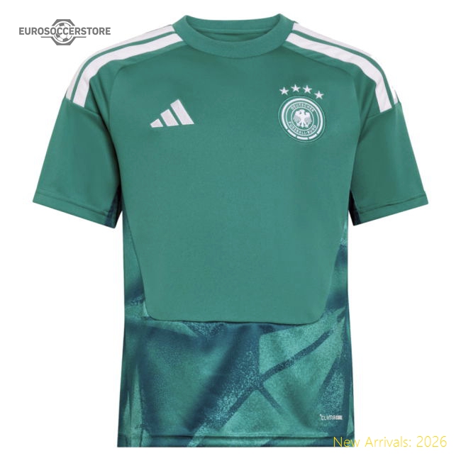 2026-2027 Germany Home Goalkeeper Shirt (Active Green) - Kids-Football Jersey Hub