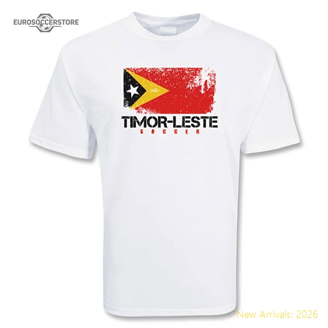 Timor-leste Soccer T-shirt-Football Jersey Hub
