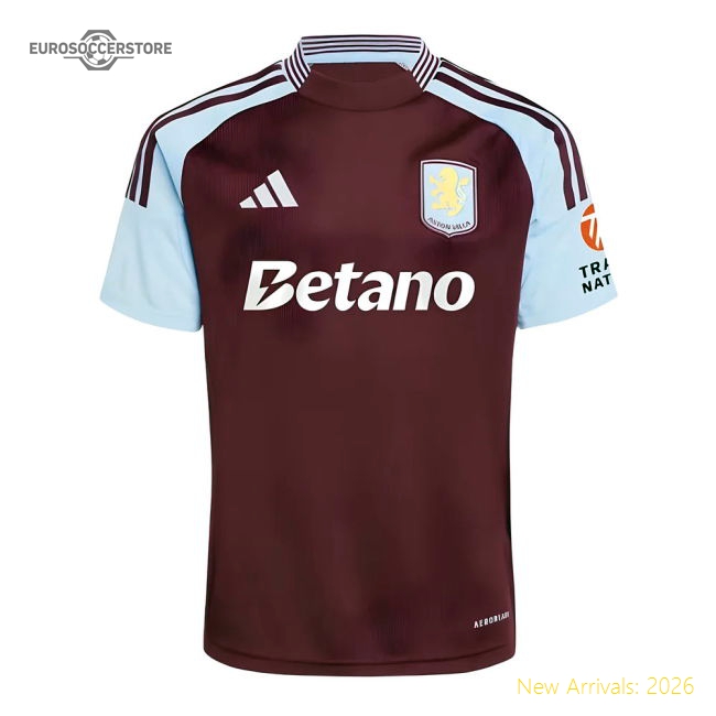 2024-2025 Aston Villa Home Shirt-Football Jersey Hub