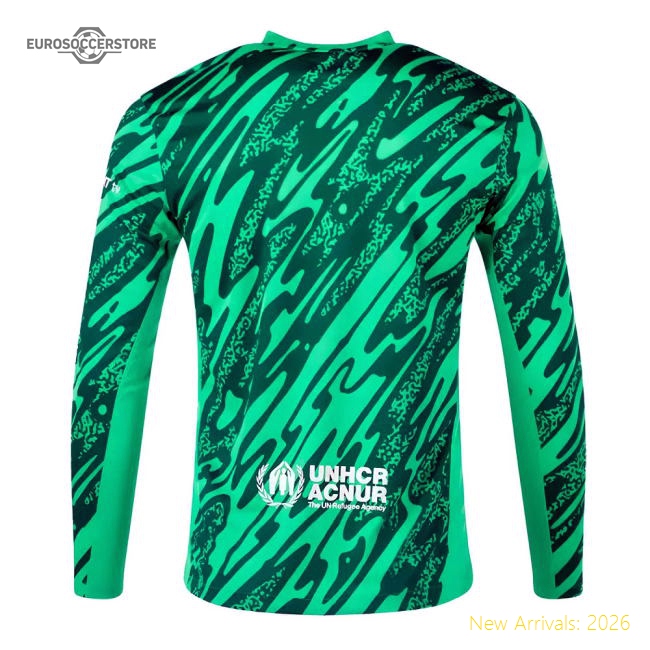 2024-2025 Barcelona Home Goalkeeper Shirt (Green)-Football Jersey Hub