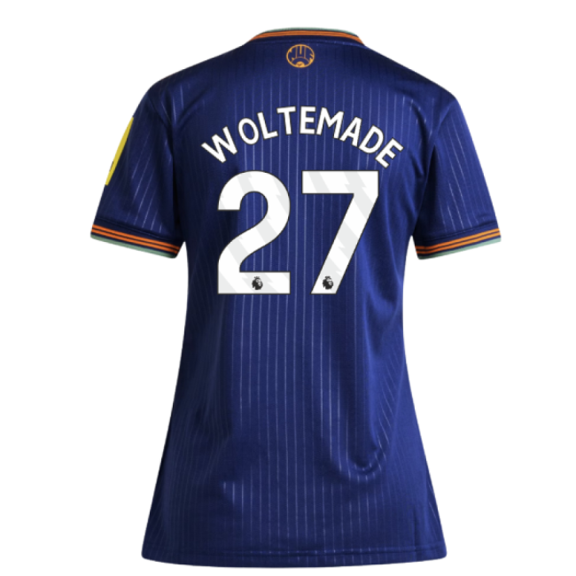 2025-2026 Newcastle Third Shirt (Womens) (Woltemade 27)-Football Jersey Hub