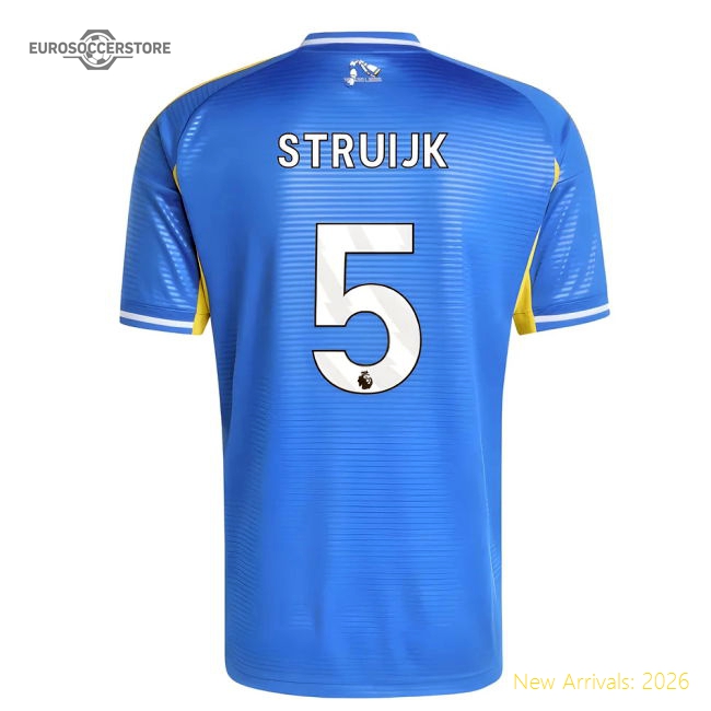 2025-2026 Leeds Away Shirt (Struijk 5)-Football Jersey Hub