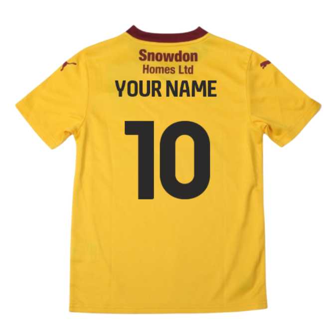 2024-2025 Northampton Town Away Shirt (Your Name)-Football Jersey Hub
