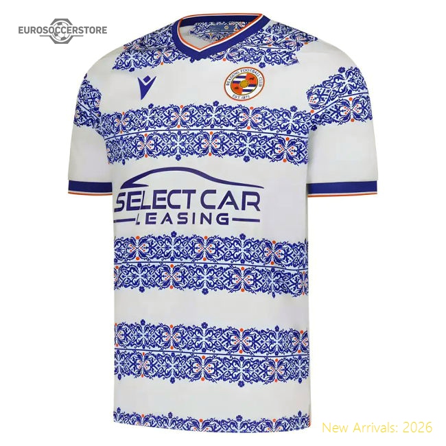 2025-2026 Reading Home Shirt-Football Jersey Hub