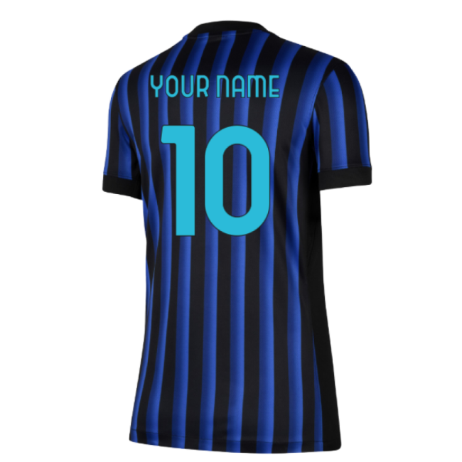 2025-2026 Inter Milan Home Shirt (Womens) (Your Name)-Football Jersey Hub