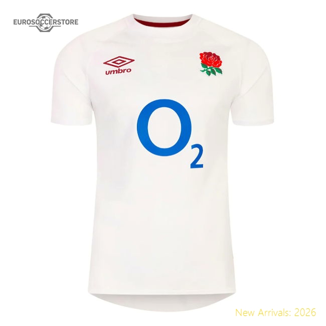 2023-2024 England Rugby Home Shirt (Your Name)-Football Jersey Hub