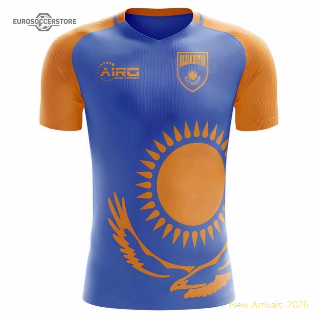 2025-2026 Kazakhstan Home Concept Football Shirt - Womens-Football Jersey Hub