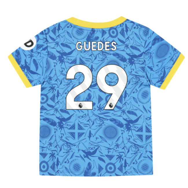 2025-2026 Wolves Third Infant Kit (Guedes 29)-Football Jersey Hub