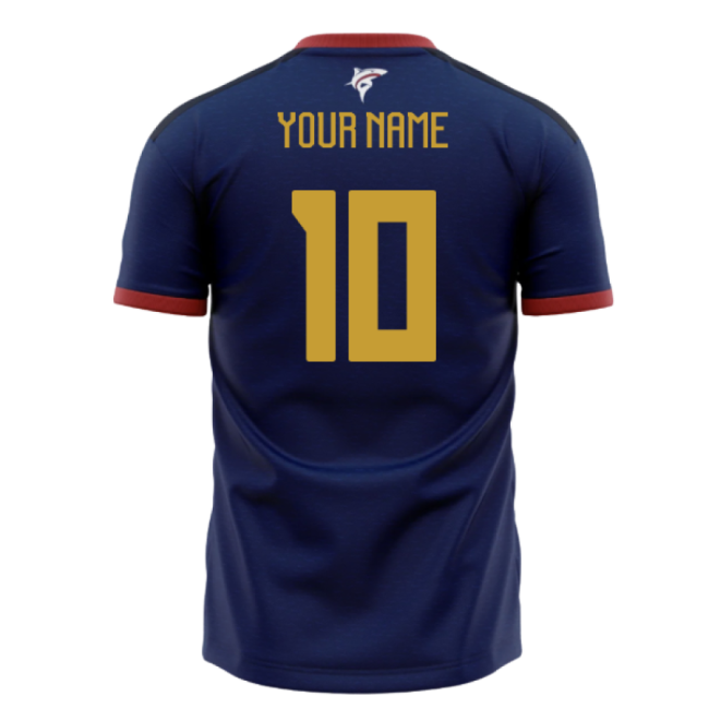 2023-2024 Cape Verde Home Shirt - Kids (Your Name)-Football Jersey Hub