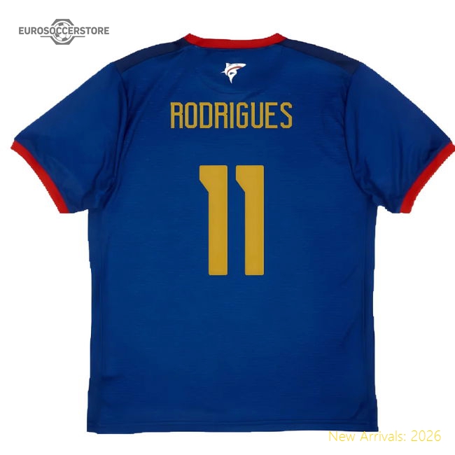 2024-2025 Cape Verde Home Shirt (Rodrigues 11)-Football Jersey Hub
