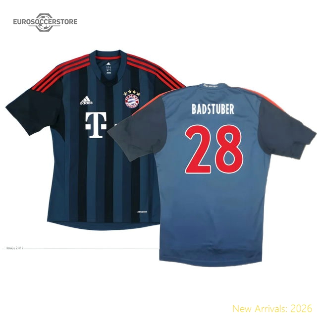 Bayern Munich 2013-14 Third Shirt ((Excellent) S) (Badstuber 28)-Football Jersey Hub
