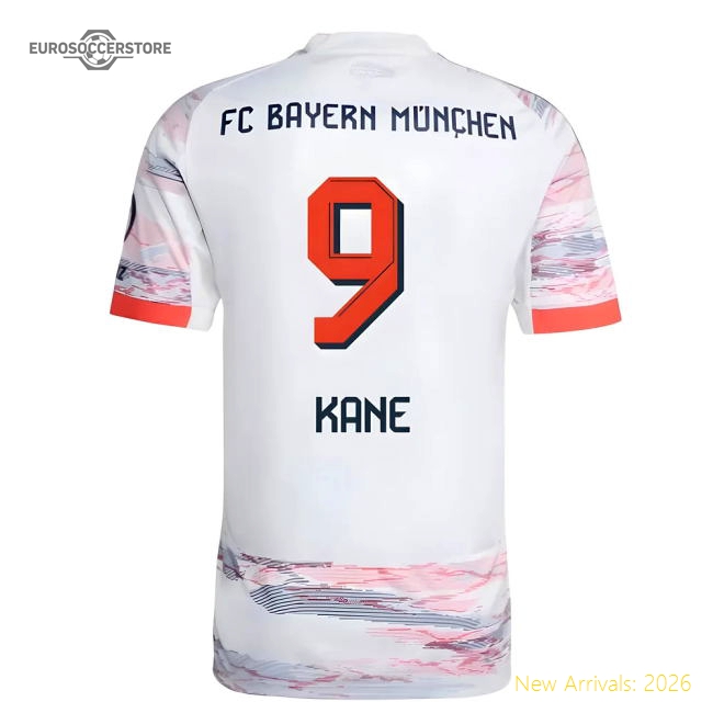 2025-2026 Bayern Munich Away Shirt (Kane 9)-Football Jersey Hub