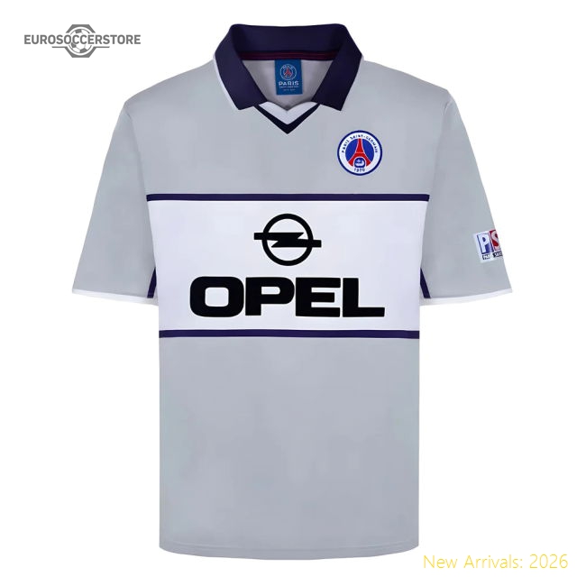 PSG 2000 Paris Saint Germain Away Shirt-Football Jersey Hub
