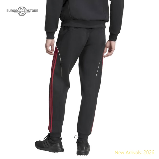 2025-2026 Liverpool UBP Doubleknit Pants (Black)-Football Jersey Hub