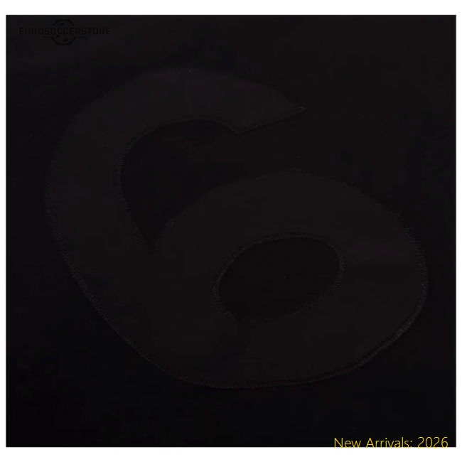 England 1966 LS World Cup Final Black Out No 6 Shirt-Football Jersey Hub